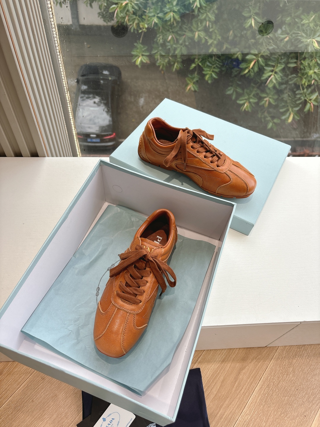 PRADA 프라다 여성 트레이너 스니커즈 슈즈 신발