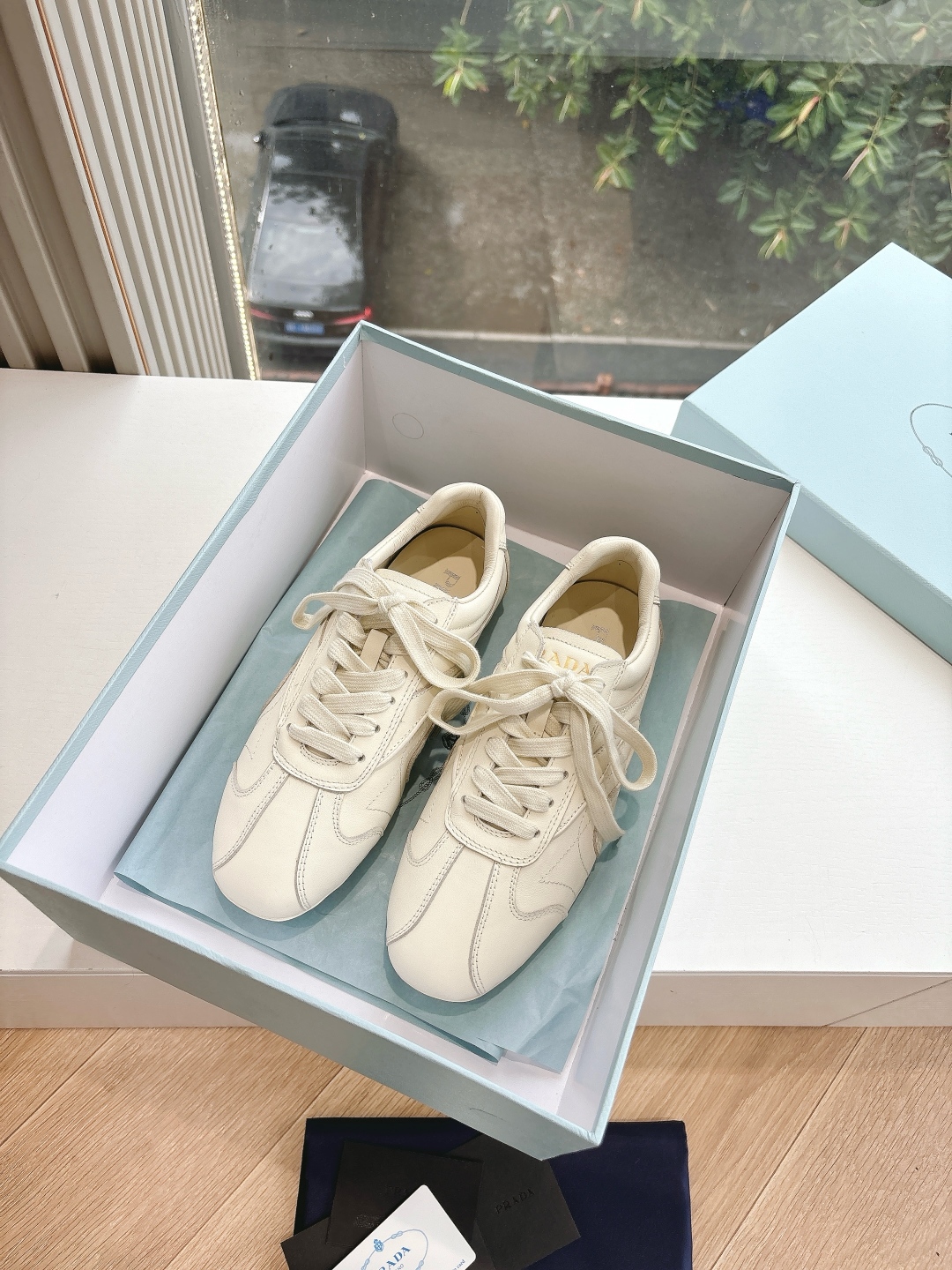 PRADA 프라다 여성 트레이너 스니커즈 슈즈 신발