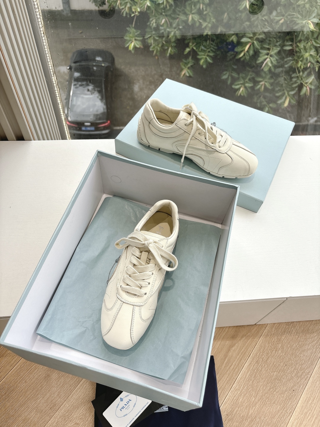 PRADA 프라다 여성 트레이너 스니커즈 슈즈 신발