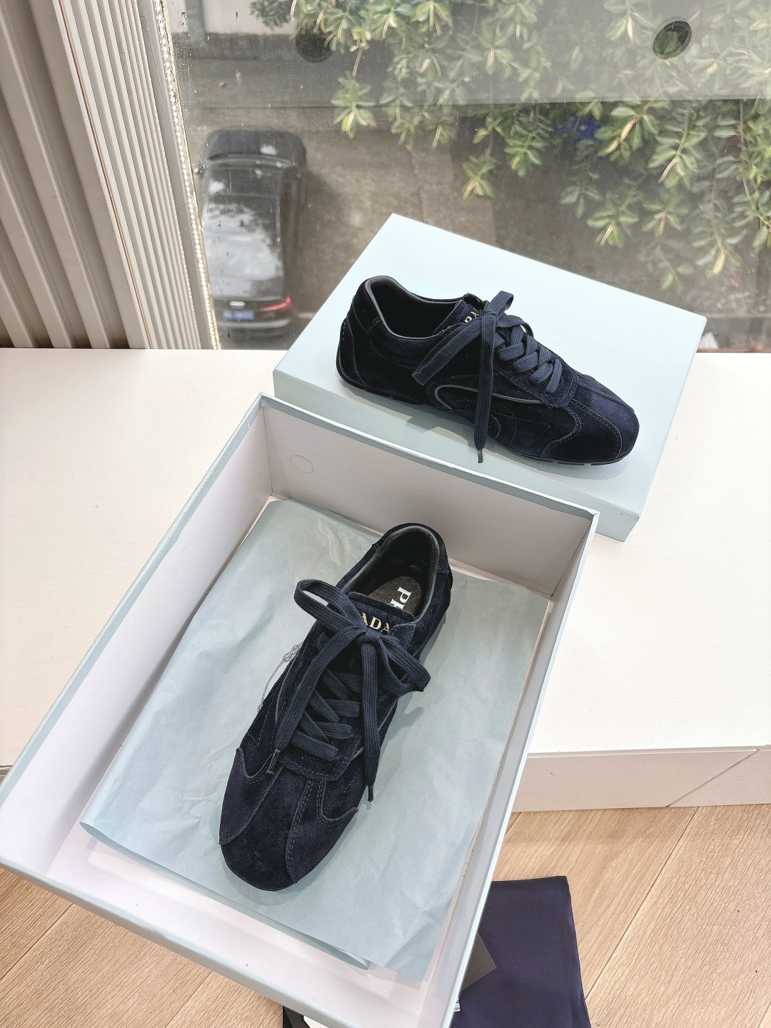 PRADA 프라다 여성 트레이너 스니커즈 슈즈 신발