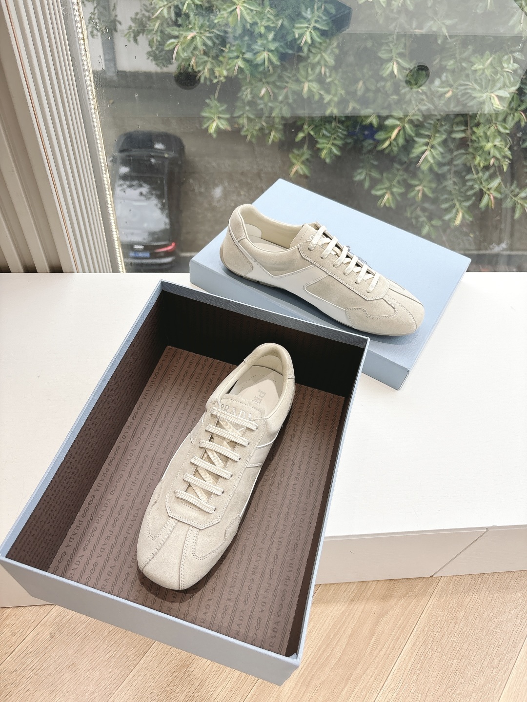 PRADA 프라다 여성 트레이너 스니커즈 슈즈 신발