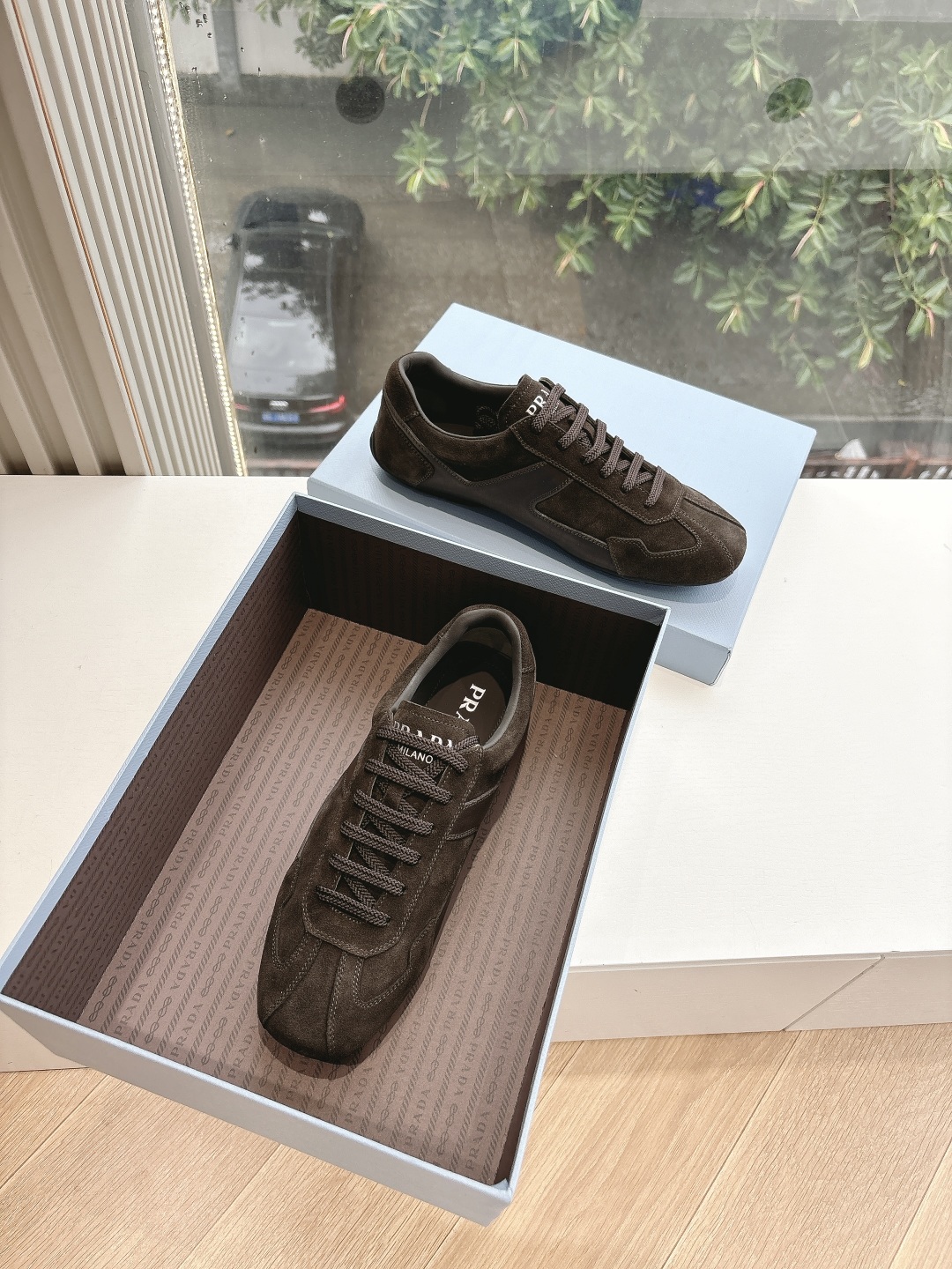 PRADA 프라다 여성 트레이너 스니커즈 슈즈 신발