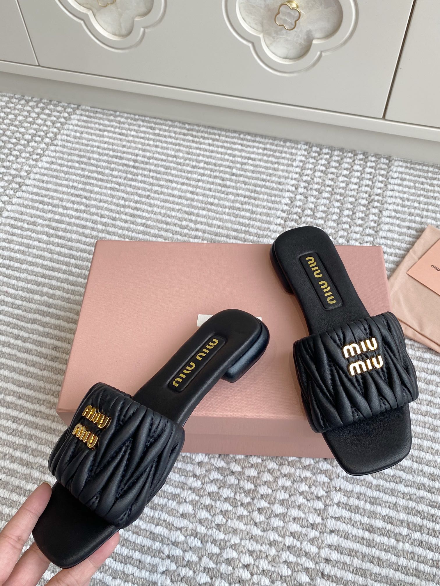 MiuMiu 미우미우 샌들 슬리퍼 신발