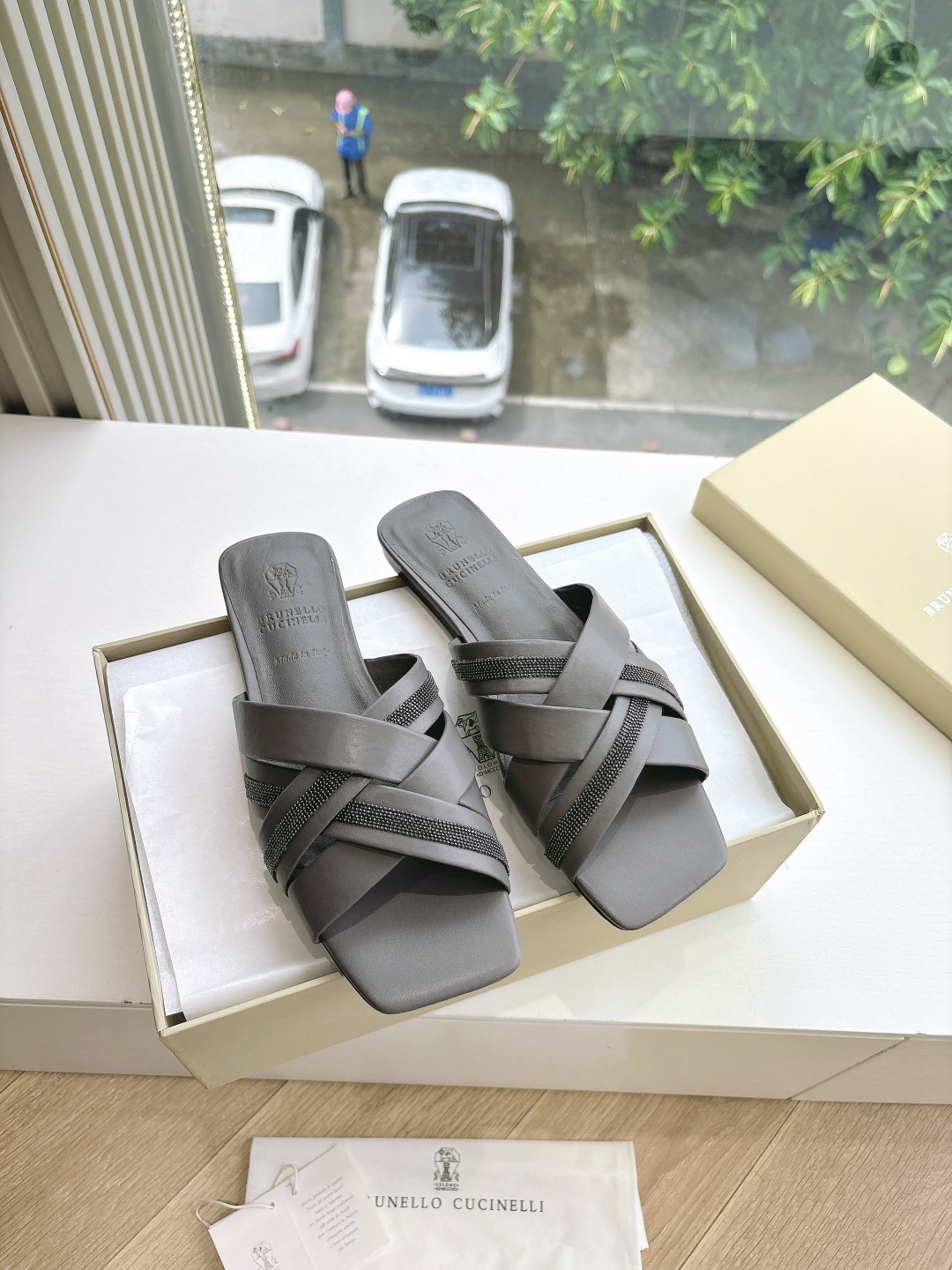 brunello cucinelli 브루넬로 쿠치넬리 슬리퍼 샌들 신발