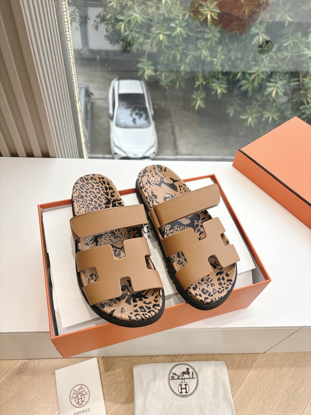 HERMES 에르메스 슬리퍼 샌들 신발
