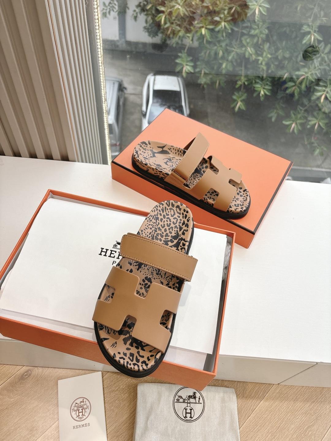 HERMES 에르메스 슬리퍼 샌들 신발