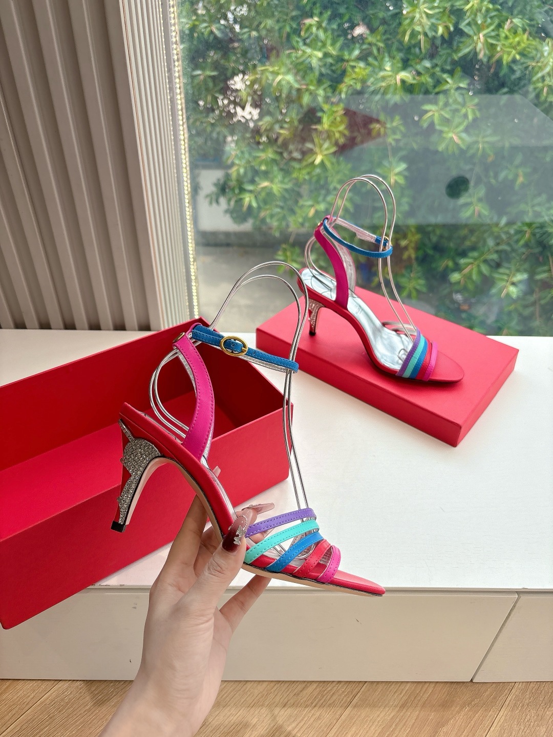 Valentino 발렌티노 힐 샌들 구두 신발