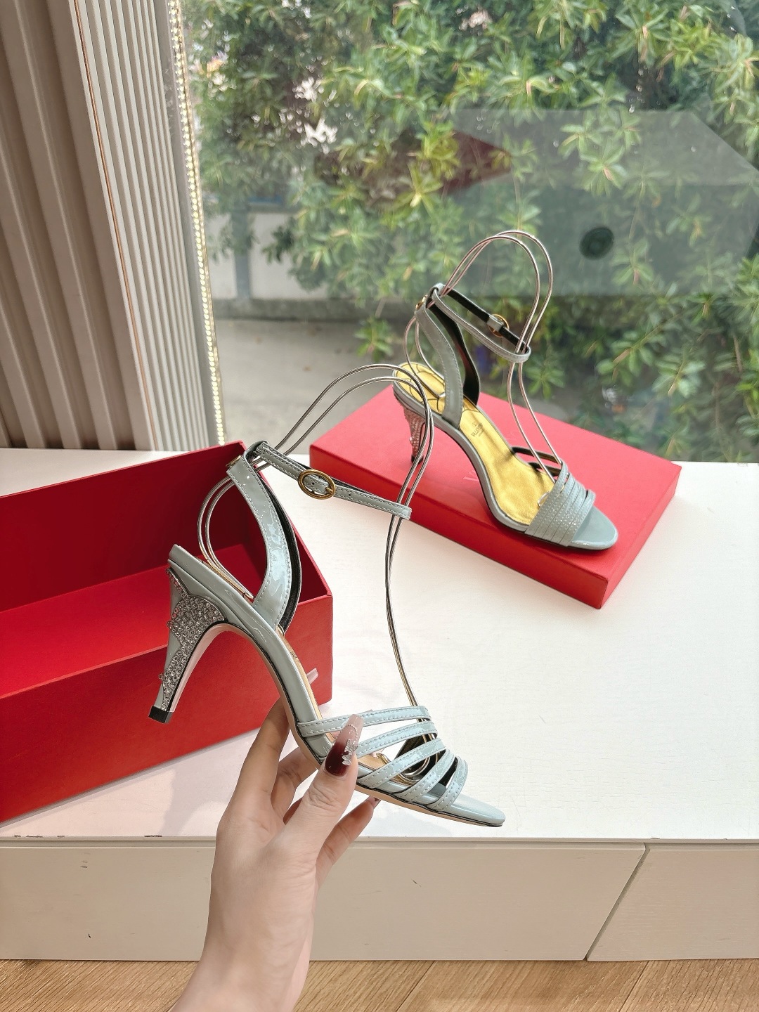 Valentino 발렌티노 힐 샌들 구두 신발