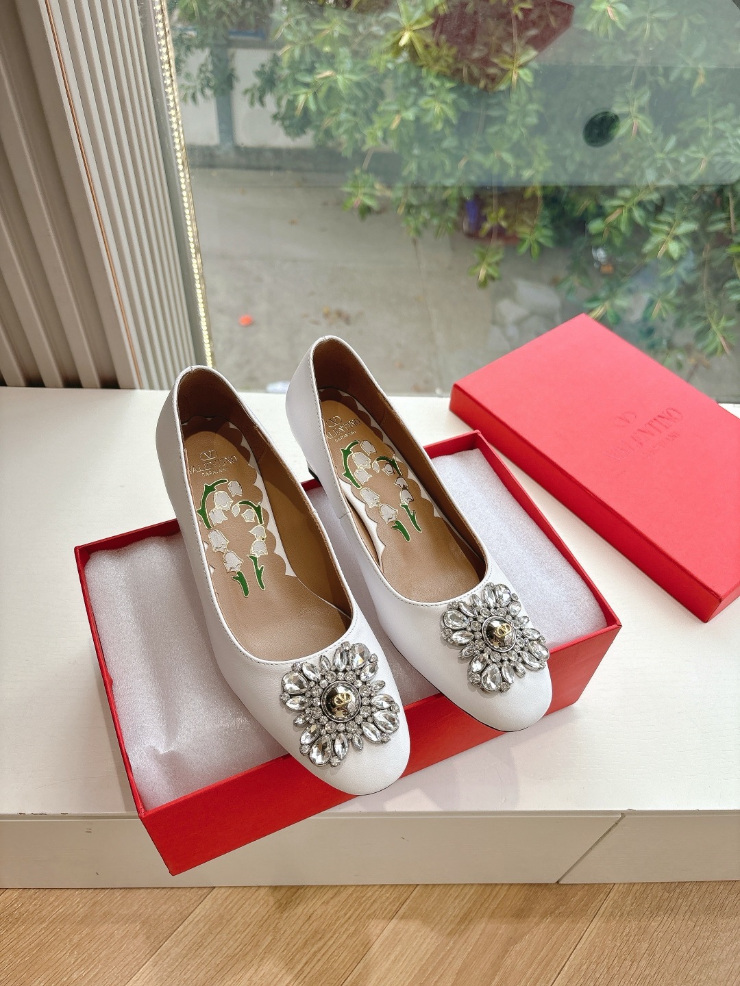 Valentino 발렌티노 통굽 구두 신발