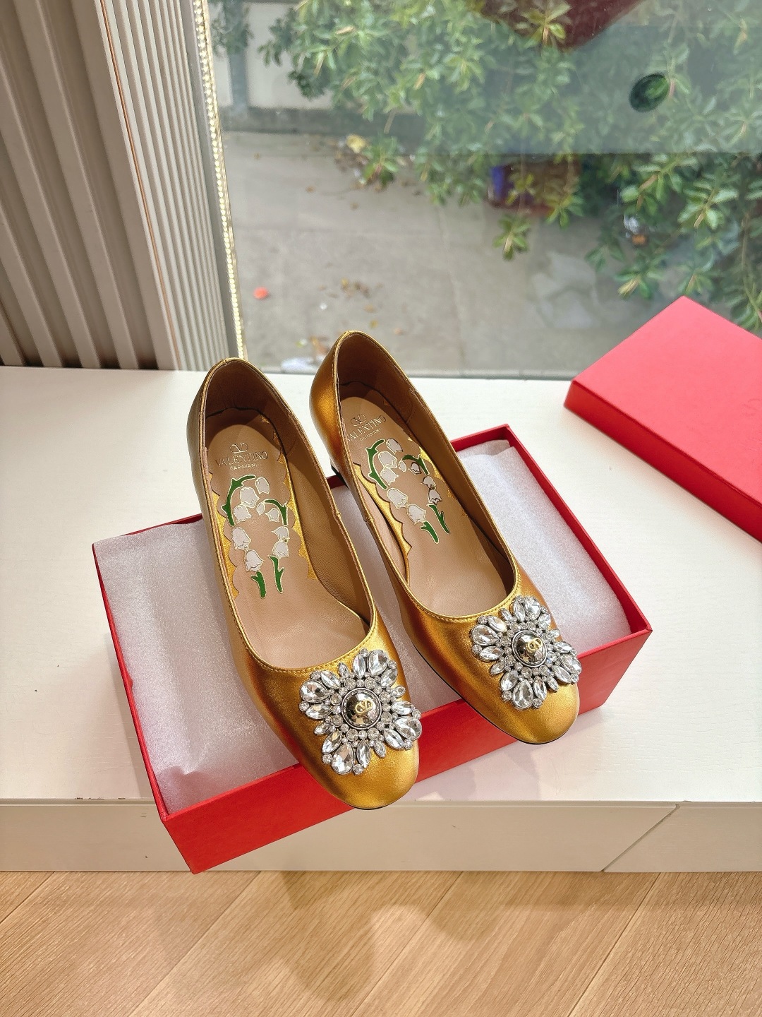 Valentino 발렌티노 통굽 구두 신발