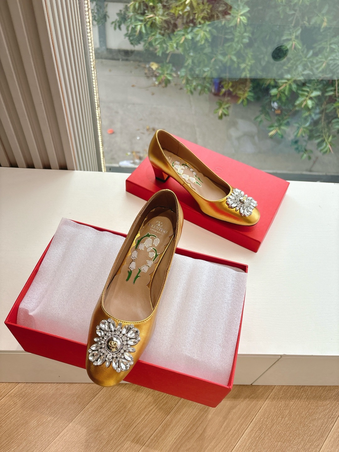 Valentino 발렌티노 통굽 구두 신발