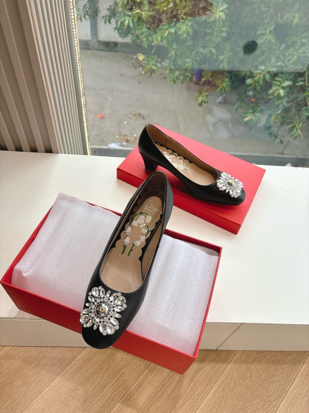 Valentino 발렌티노 통굽 구두 신발