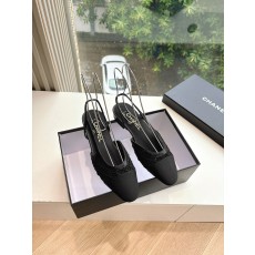 CHANEL 샤넬 플랫 샌들 뮬 신발