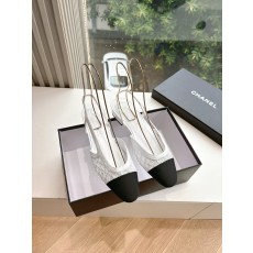 CHANEL 샤넬 플랫 샌들 뮬 신발