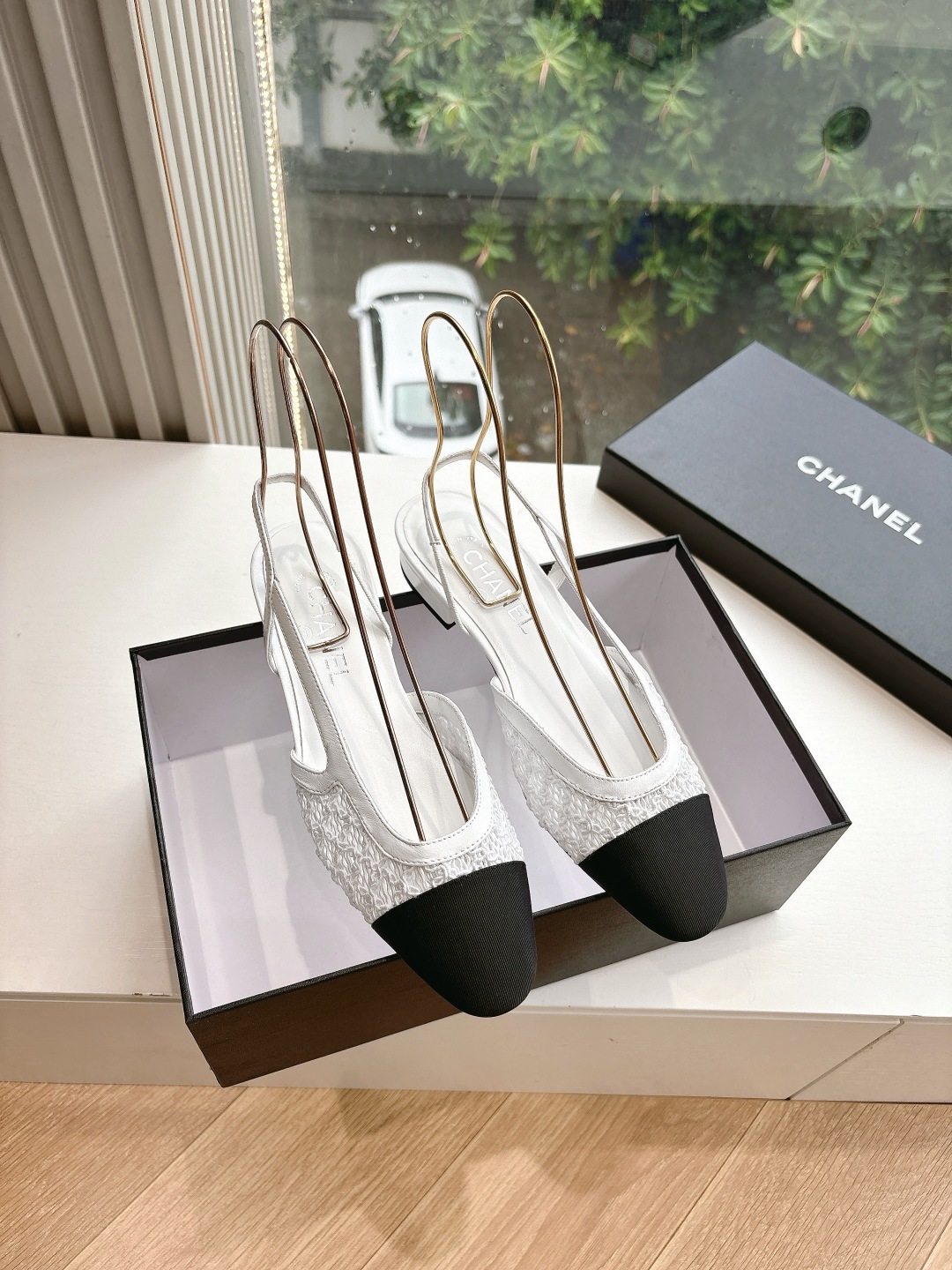 CHANEL 샤넬 플랫 샌들 뮬 신발