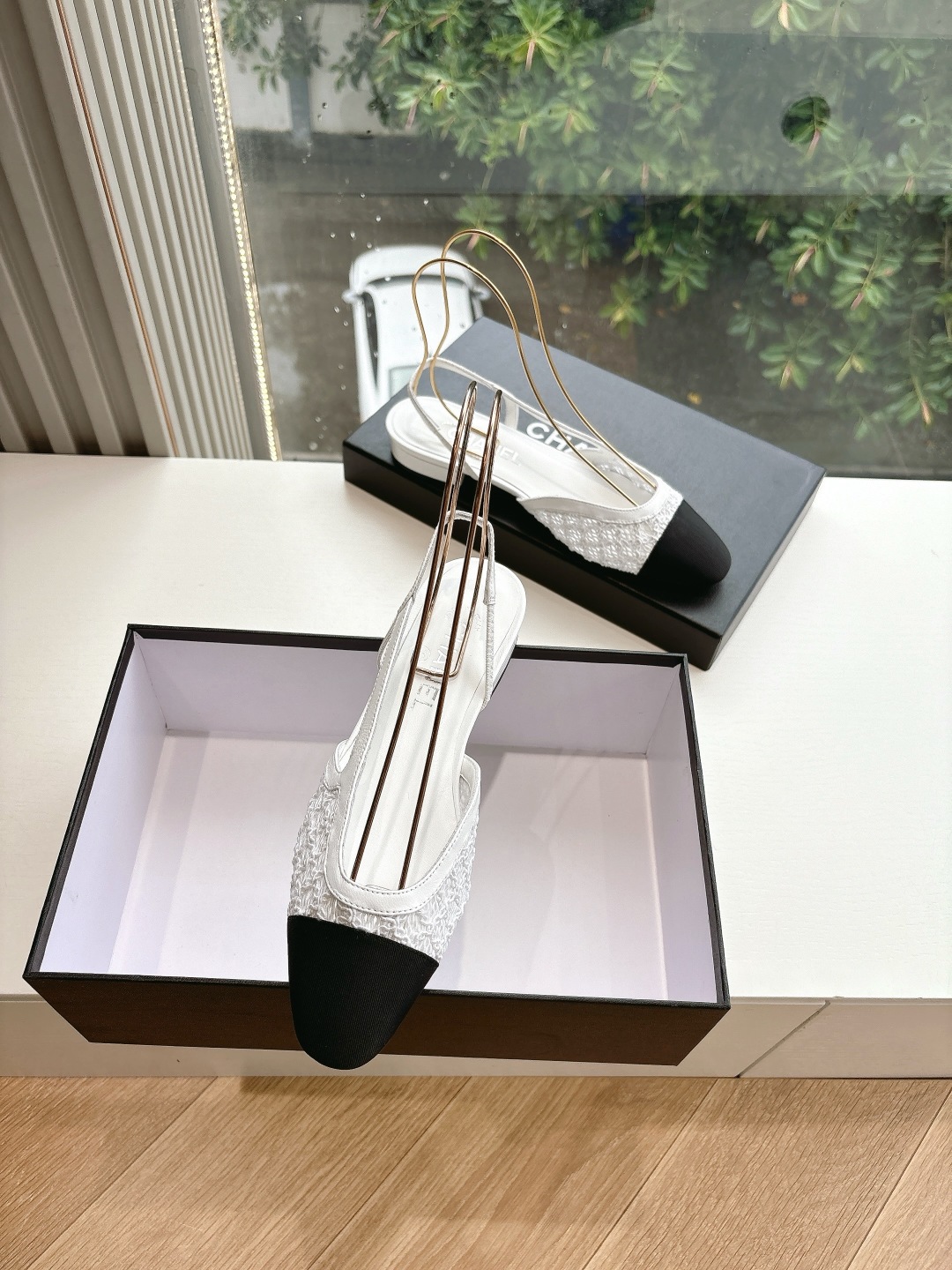 CHANEL 샤넬 플랫 샌들 뮬 신발