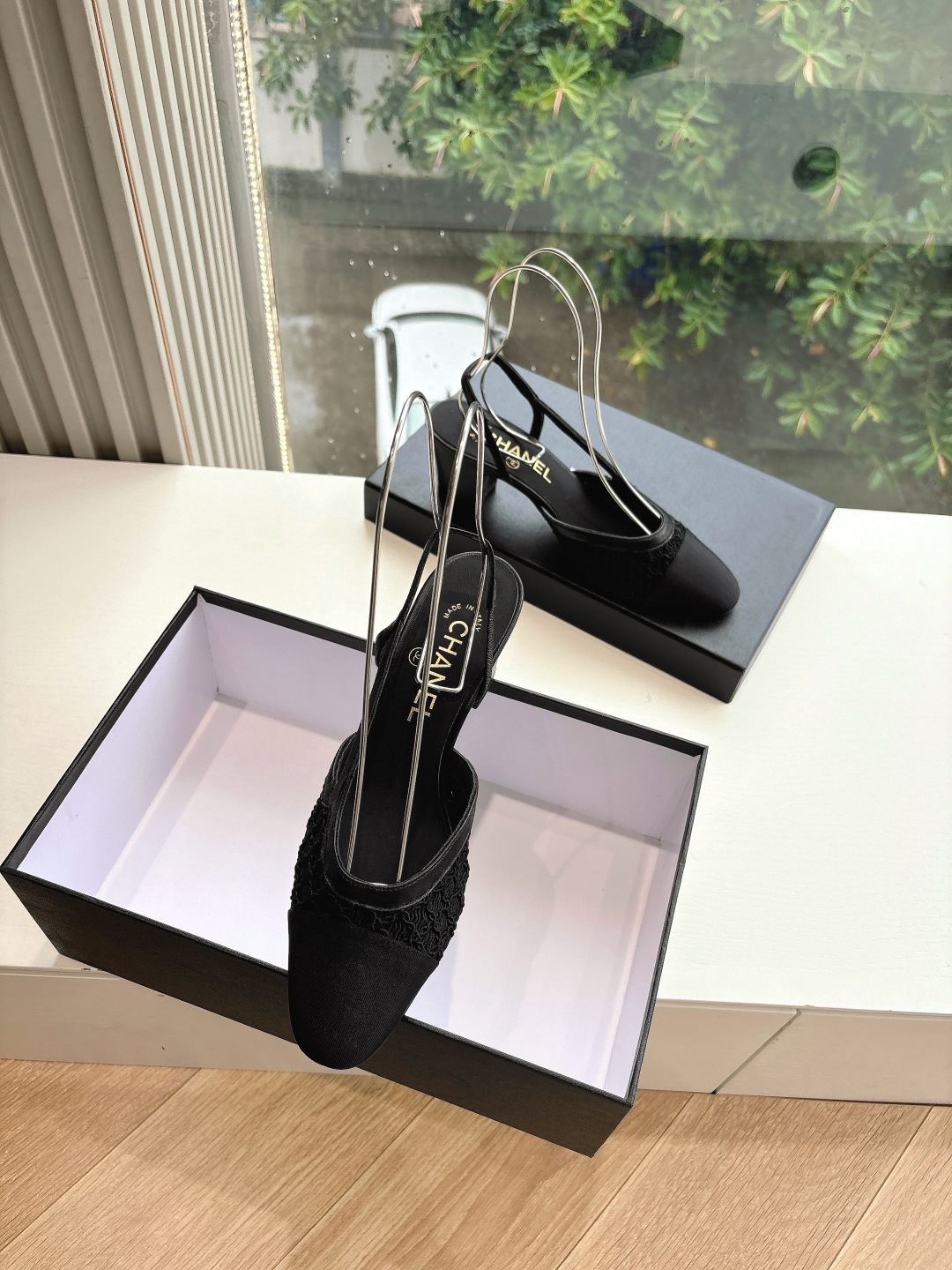 CHANEL 샤넬 통굽 샌들 뮬 신발