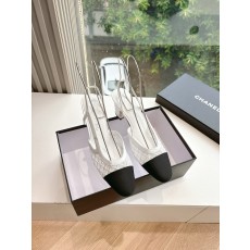 CHANEL 샤넬 통굽 샌들 뮬 신발