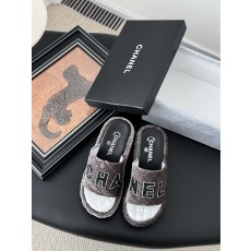 Chanel 25C 샤넬 웨지 슬리퍼 신발