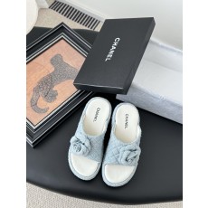 Chanel 25C 샤넬 웨지 슬리퍼 신발