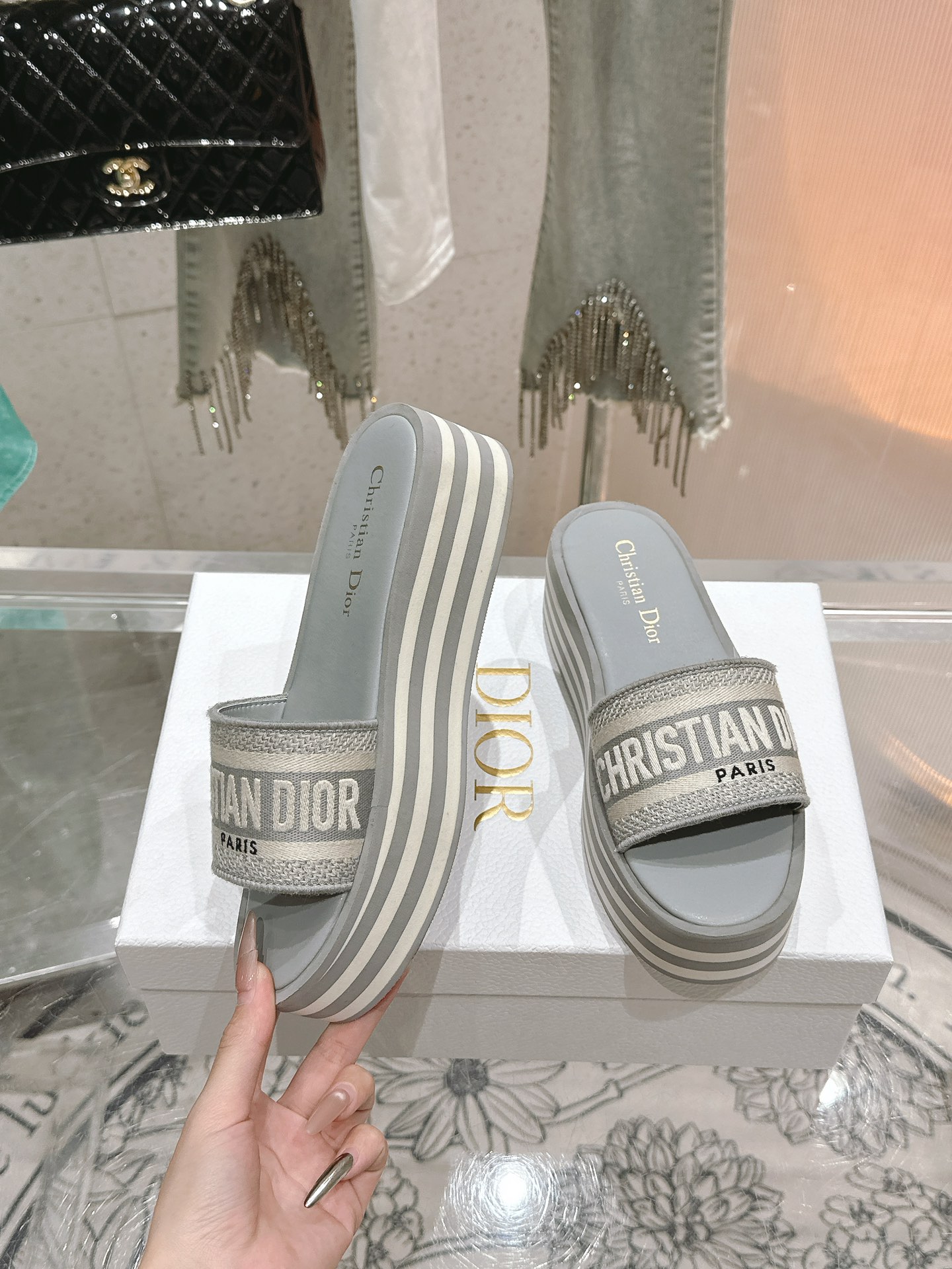 Dior CD 디올 슬리퍼 샌들 신발