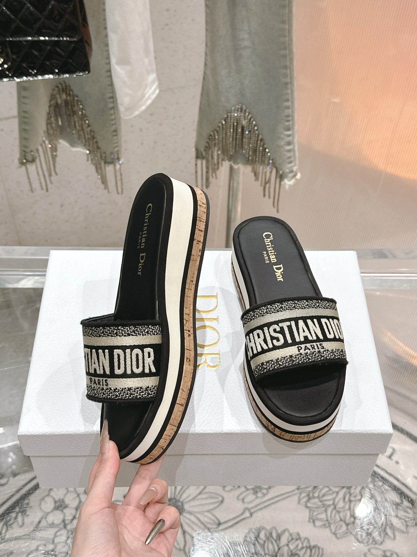 Dior CD 디올 슬리퍼 샌들 신발