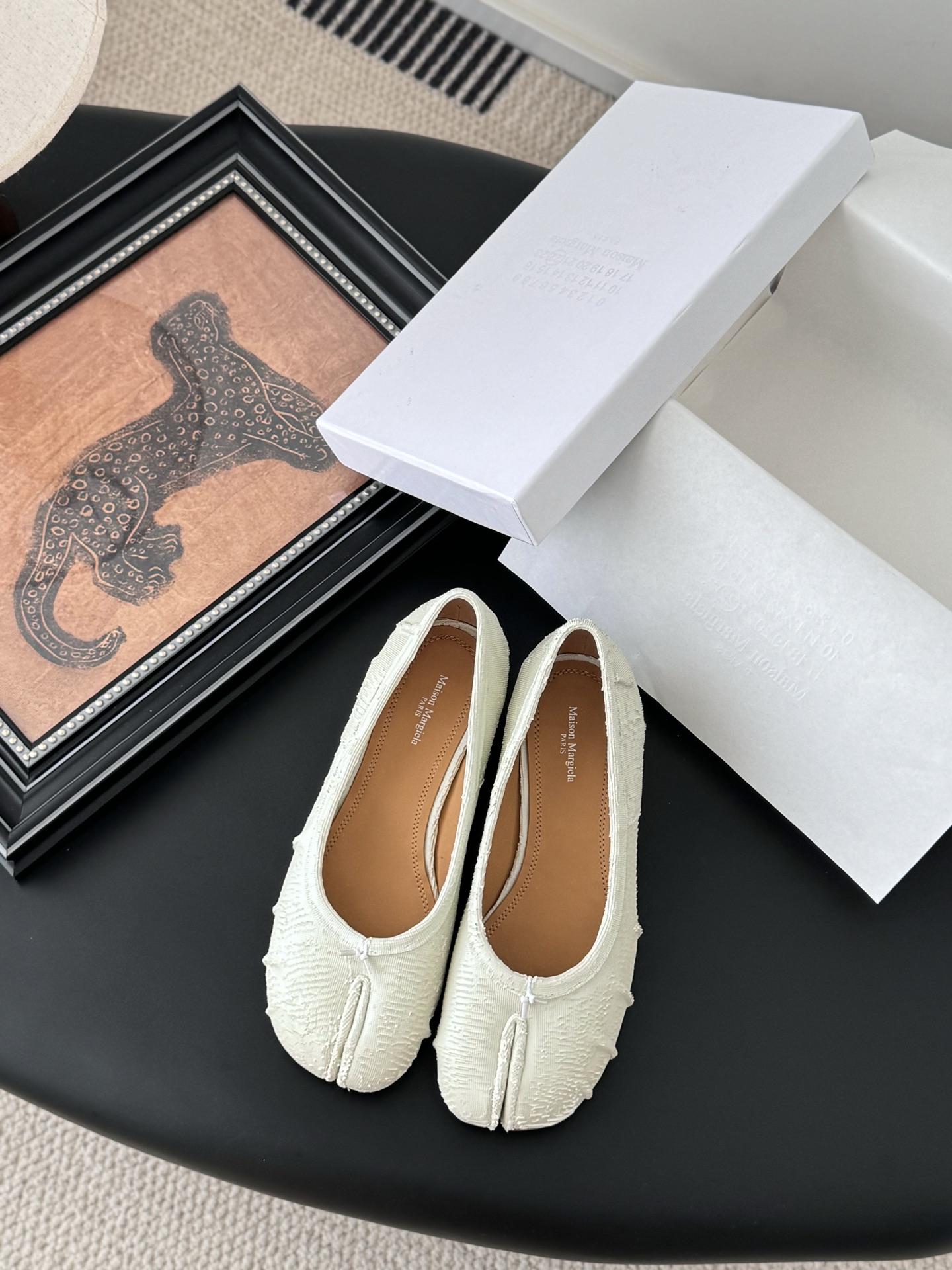 Maison Margiela MM6 메종 마르지엘라 통굽 미들힐 구두 신발