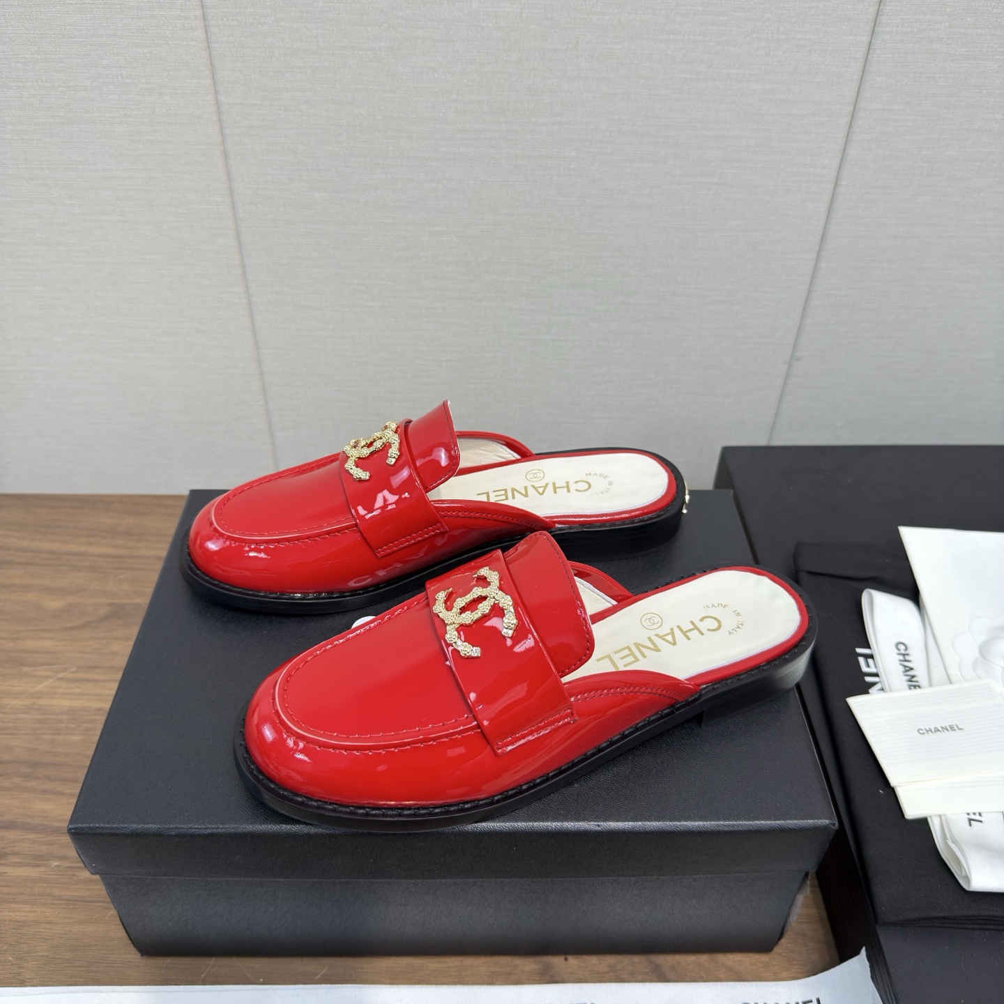 Chanel 샤넬 뮬 로퍼 반슬리퍼 신발
