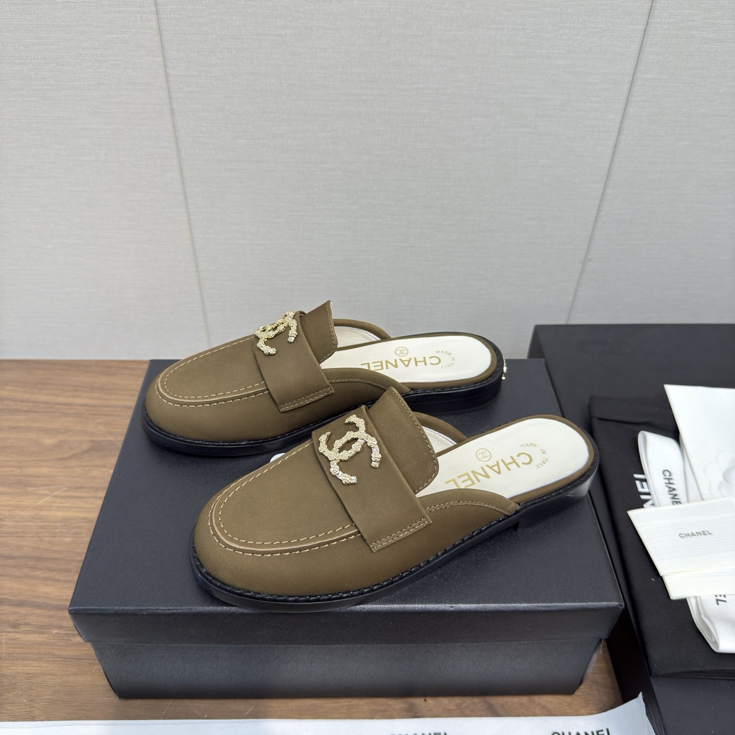 Chanel 샤넬 뮬 로퍼 반슬리퍼 신발