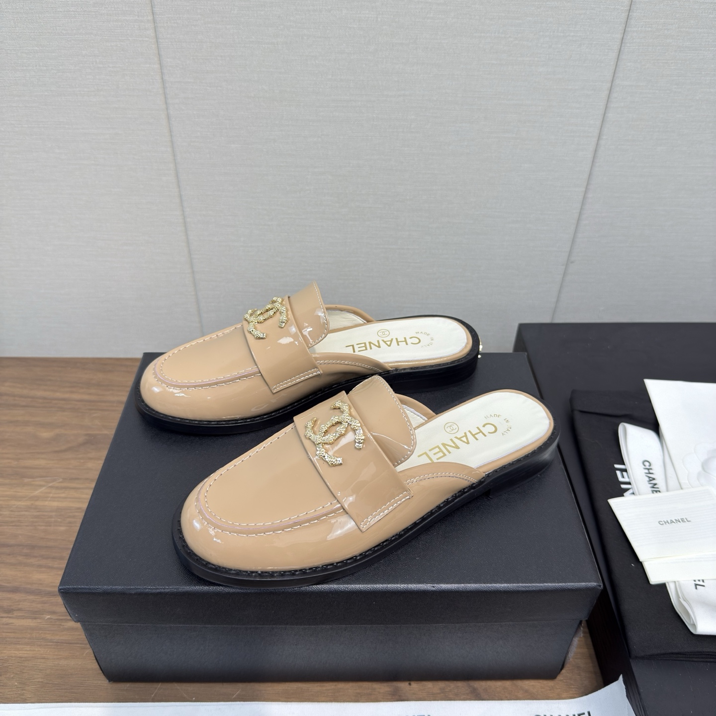 Chanel 샤넬 뮬 로퍼 반슬리퍼 신발