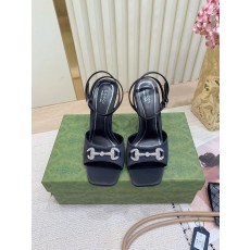 Gucci 구찌 실크 스트랩 힐 샌들 신발