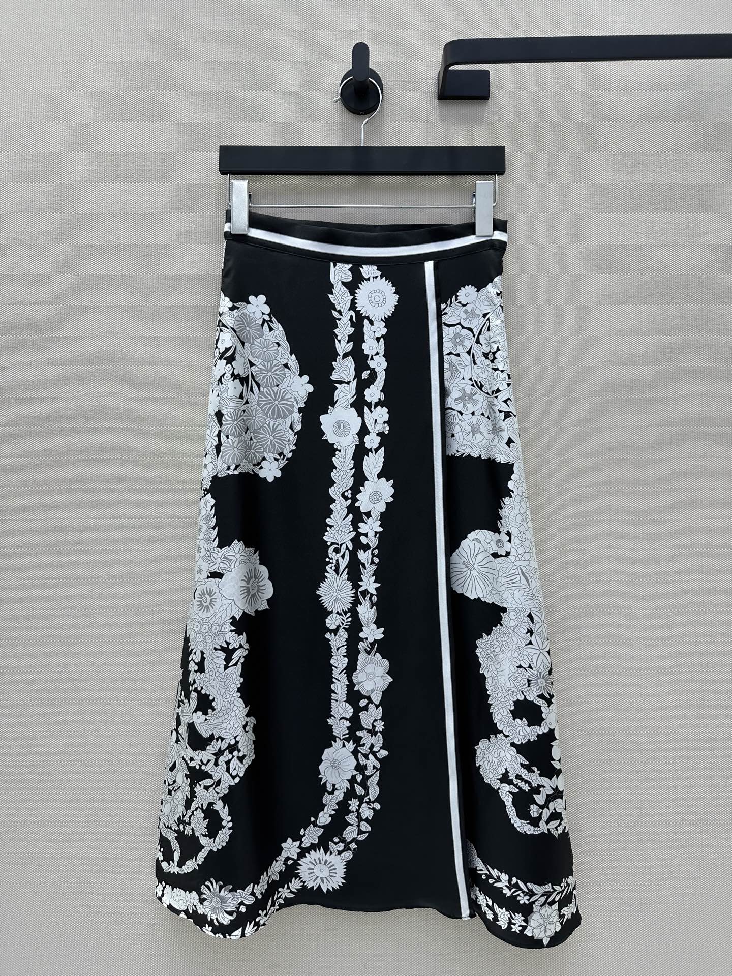 Hermes 에르메스 트윌 실크 롱 스커트 치마 의류