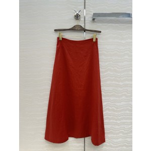 Loro Piana LP 로로피아나 리넨 롱 A라인 스커트 치마 의류