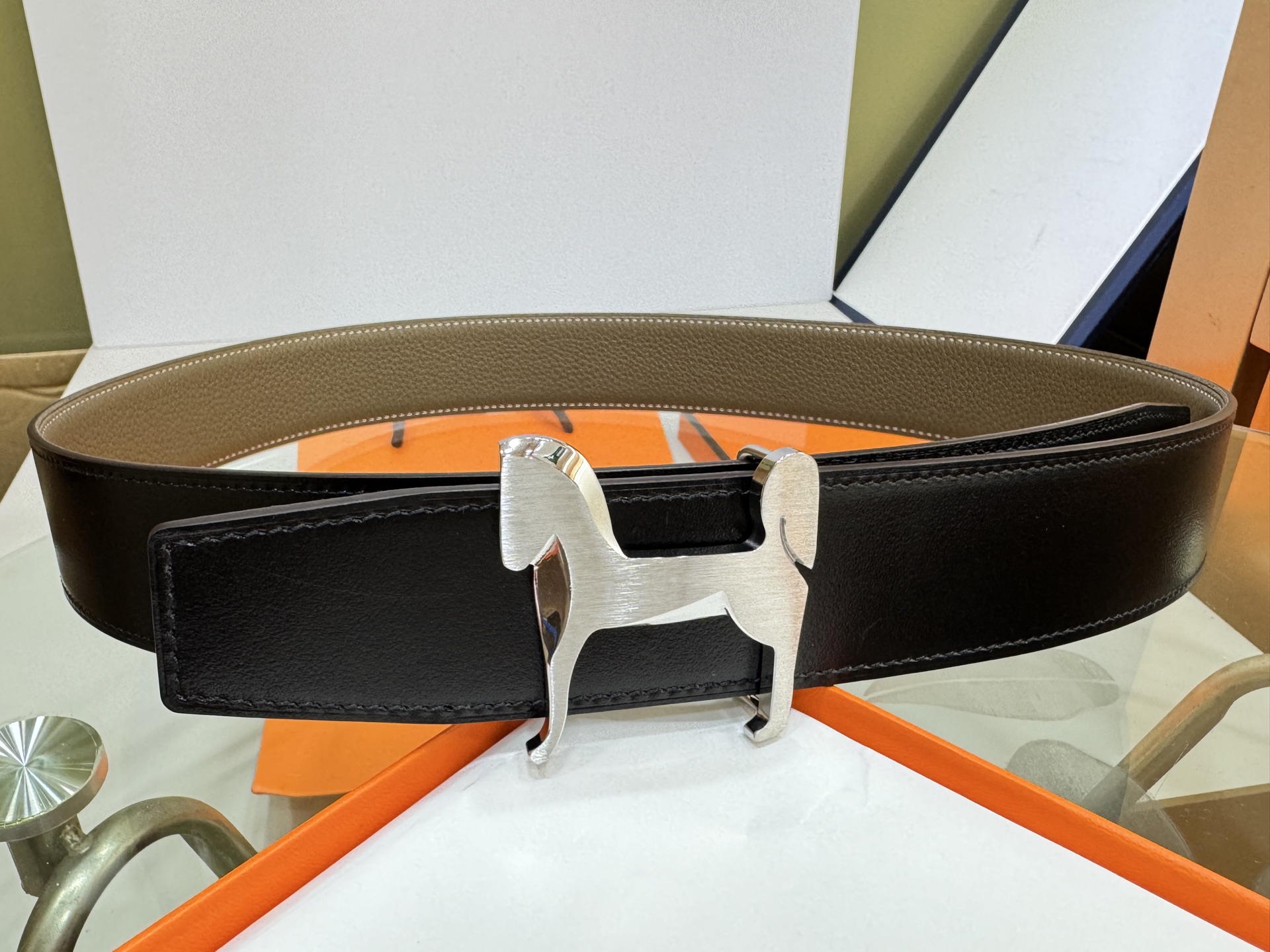 Hermes 에르메스 양면 벨트