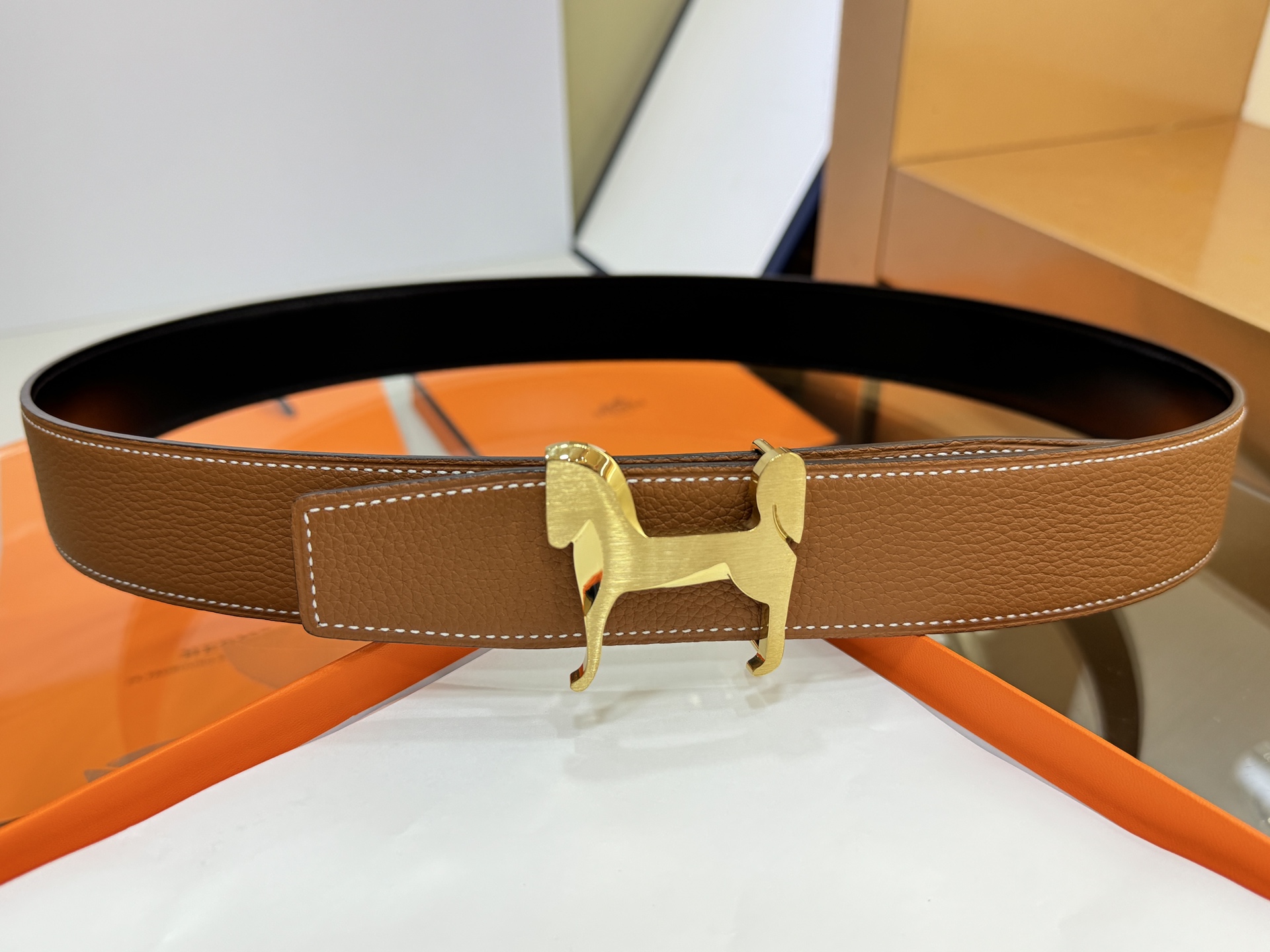 Hermes 에르메스 양면 벨트