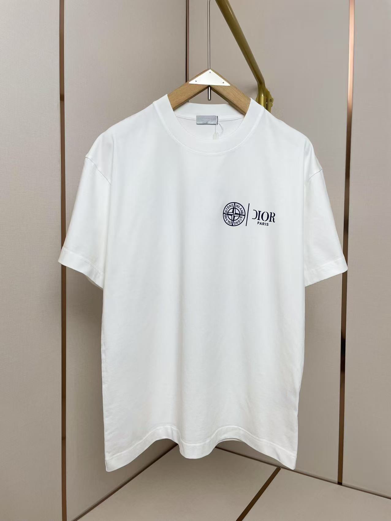 Dior X Stone Island CD 디올 반팔 티셔츠 의류