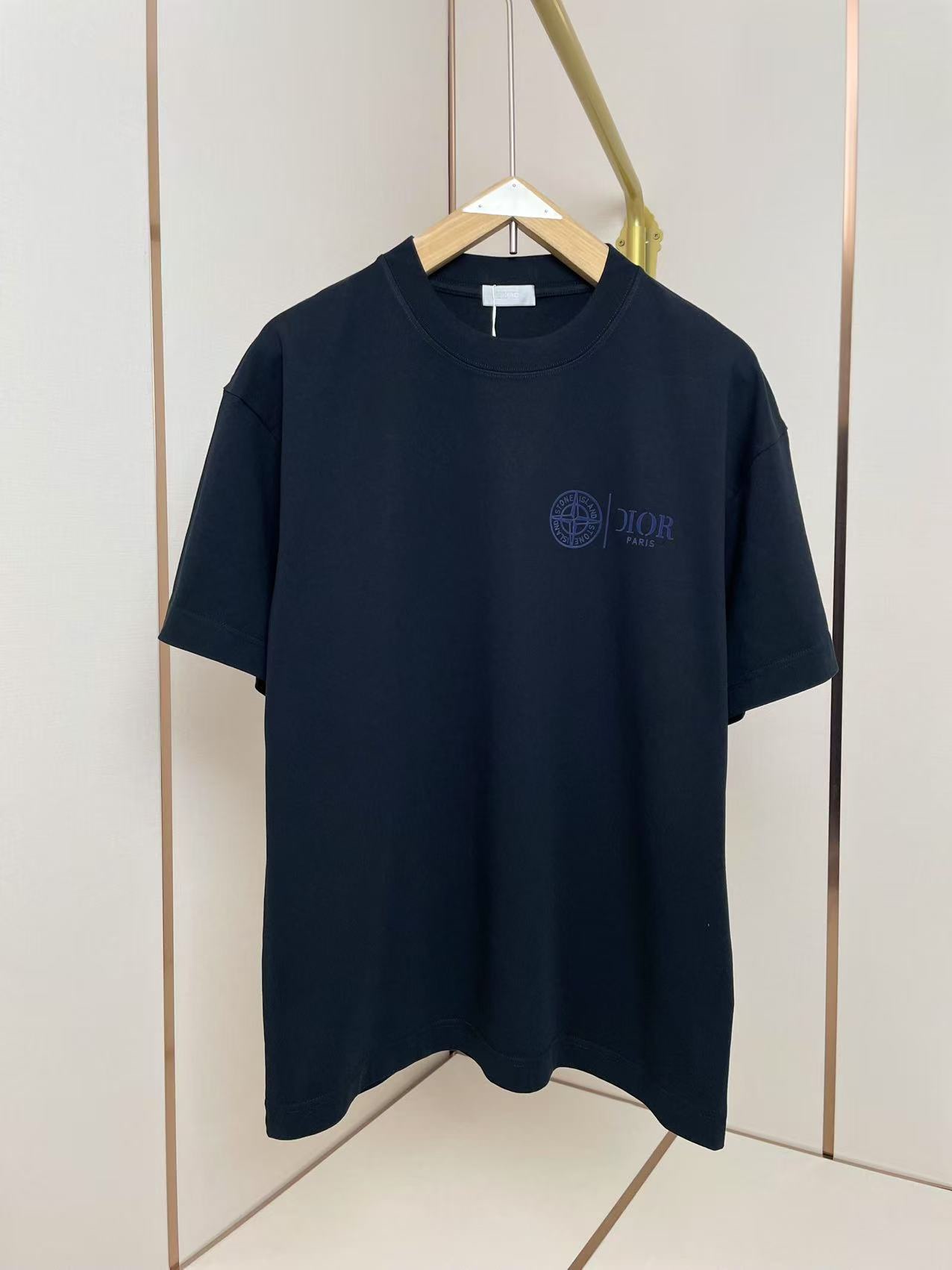 Dior X Stone Island CD 디올 반팔 티셔츠 의류