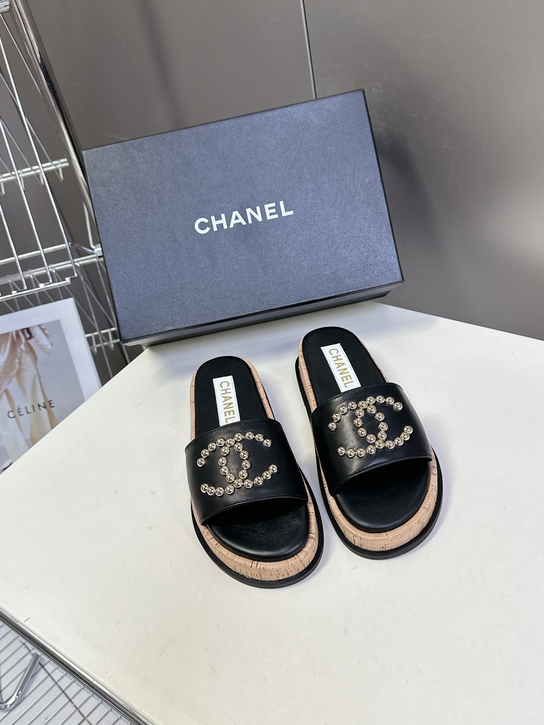 CHANEL 샤넬 슬리퍼 샌들 신발