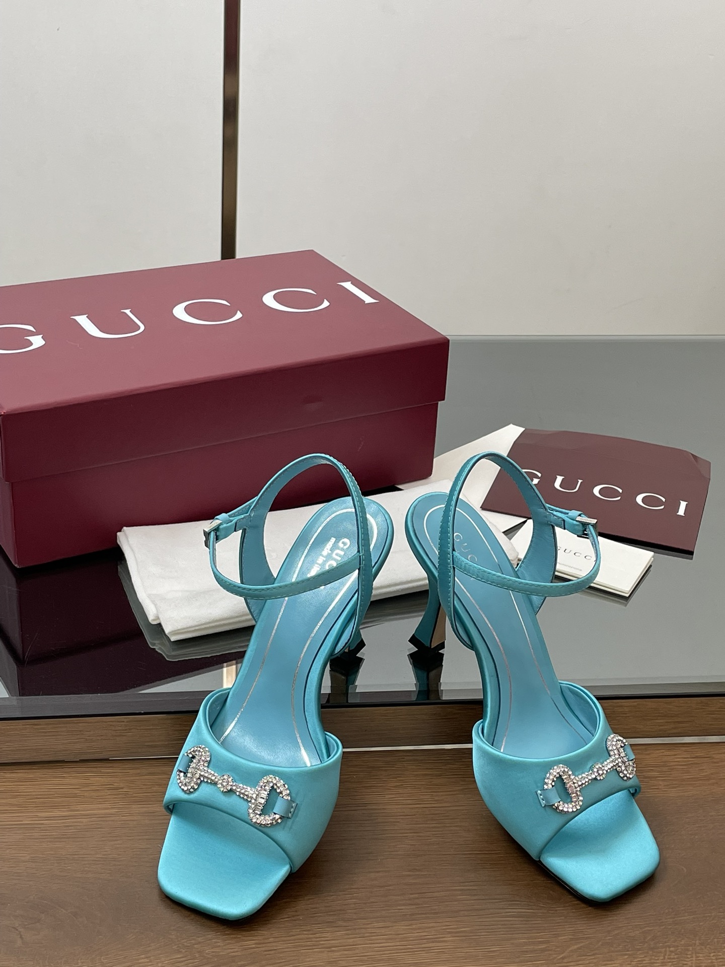 GUCCI 구찌 힐 샌들 신발