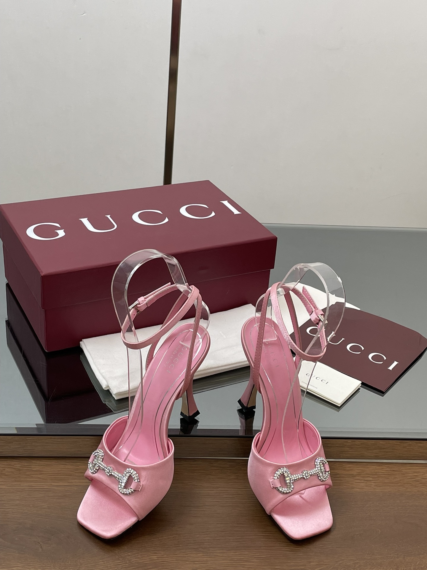 GUCCI 구찌 힐 샌들 신발