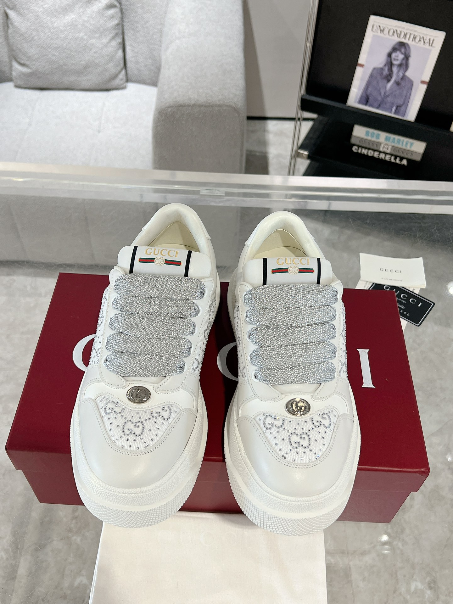 Gucci 구찌 여성용 스니커즈 운동화 신발