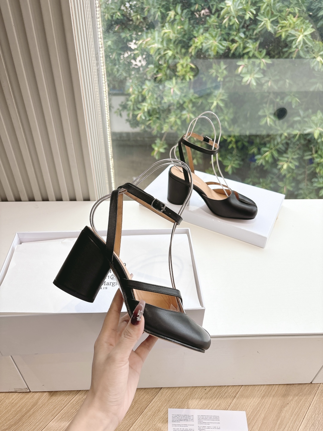 maison margiela mm6 메종 마르지엘라 통굽 구두 신발