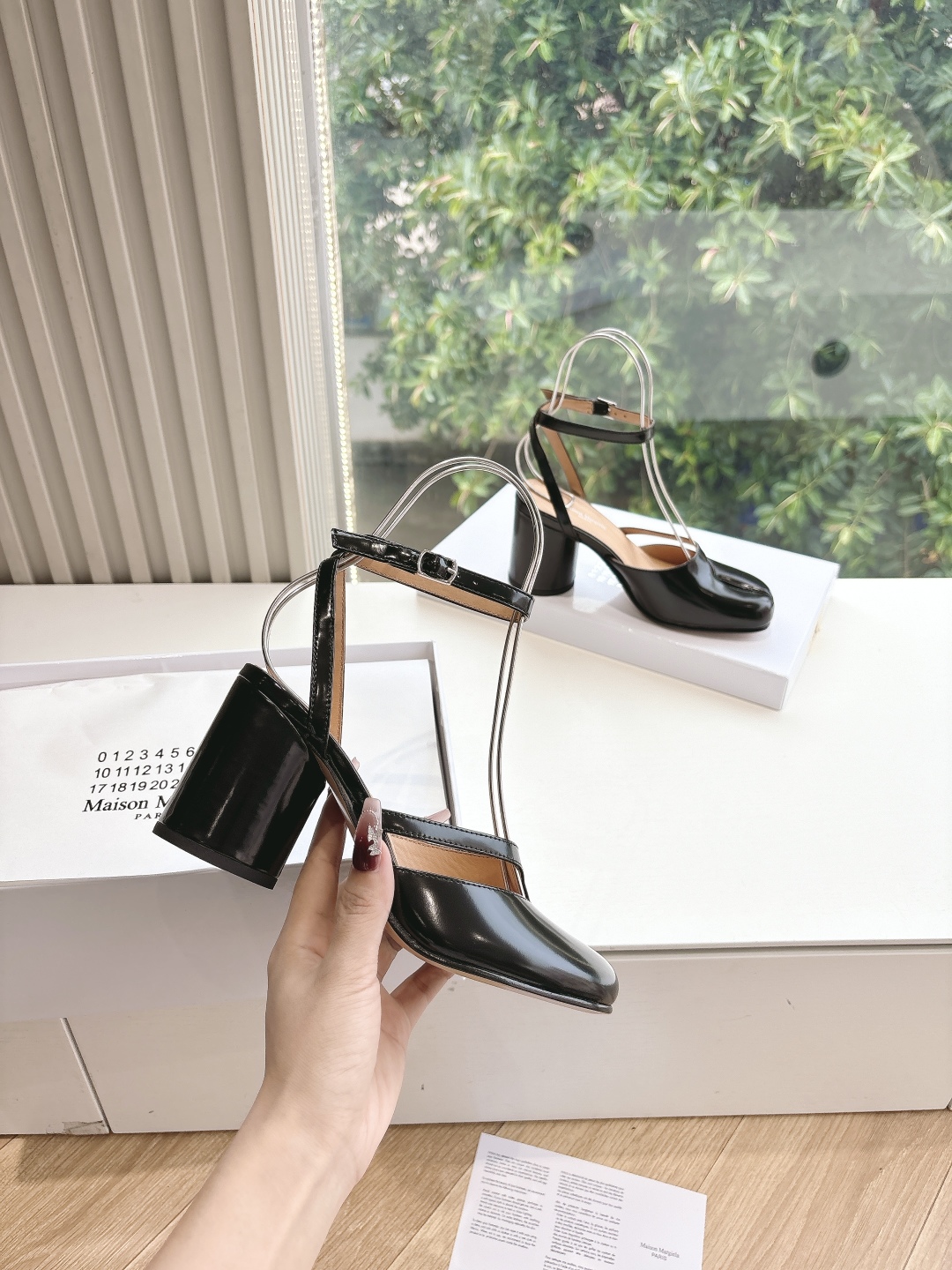 maison margiela mm6 메종 마르지엘라 통굽 구두 신발