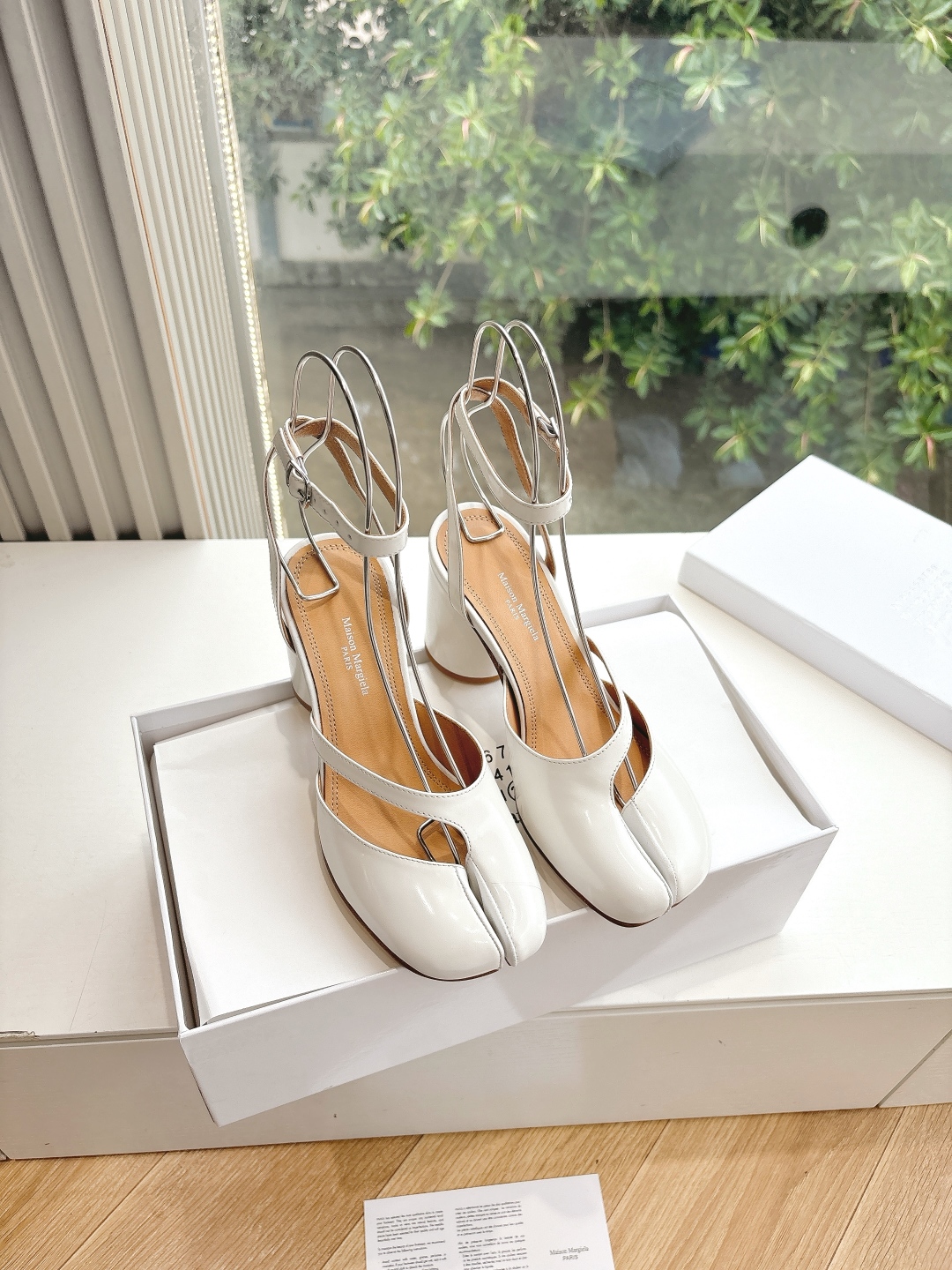 maison margiela mm6 메종 마르지엘라 통굽 구두 신발