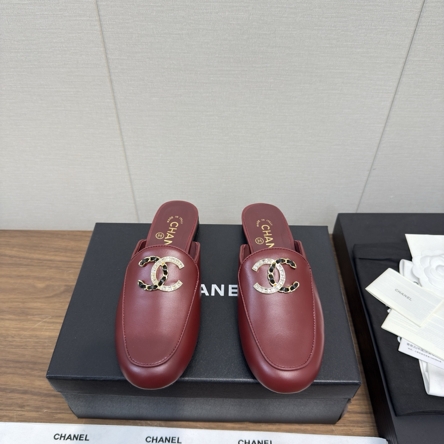 Chanel 샤넬 로퍼 뮬 신발