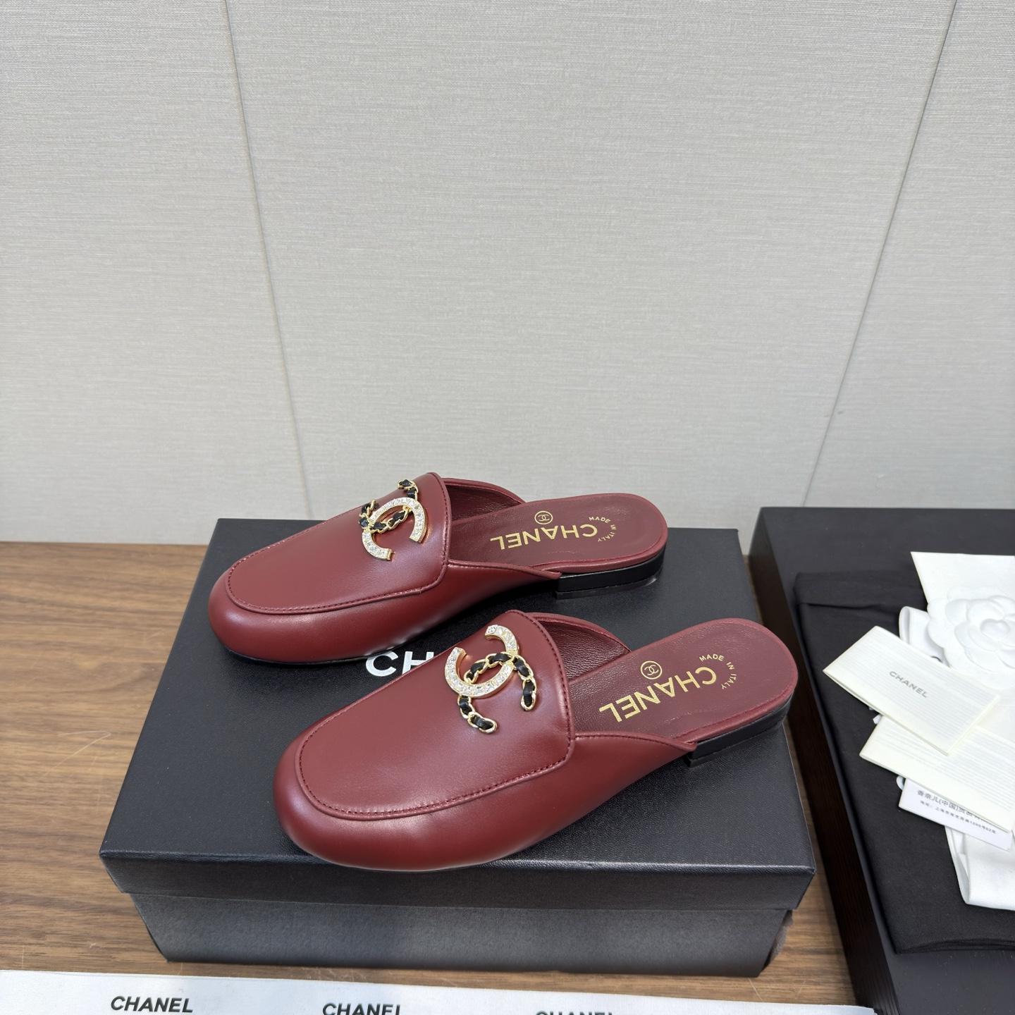 Chanel 샤넬 로퍼 뮬 신발