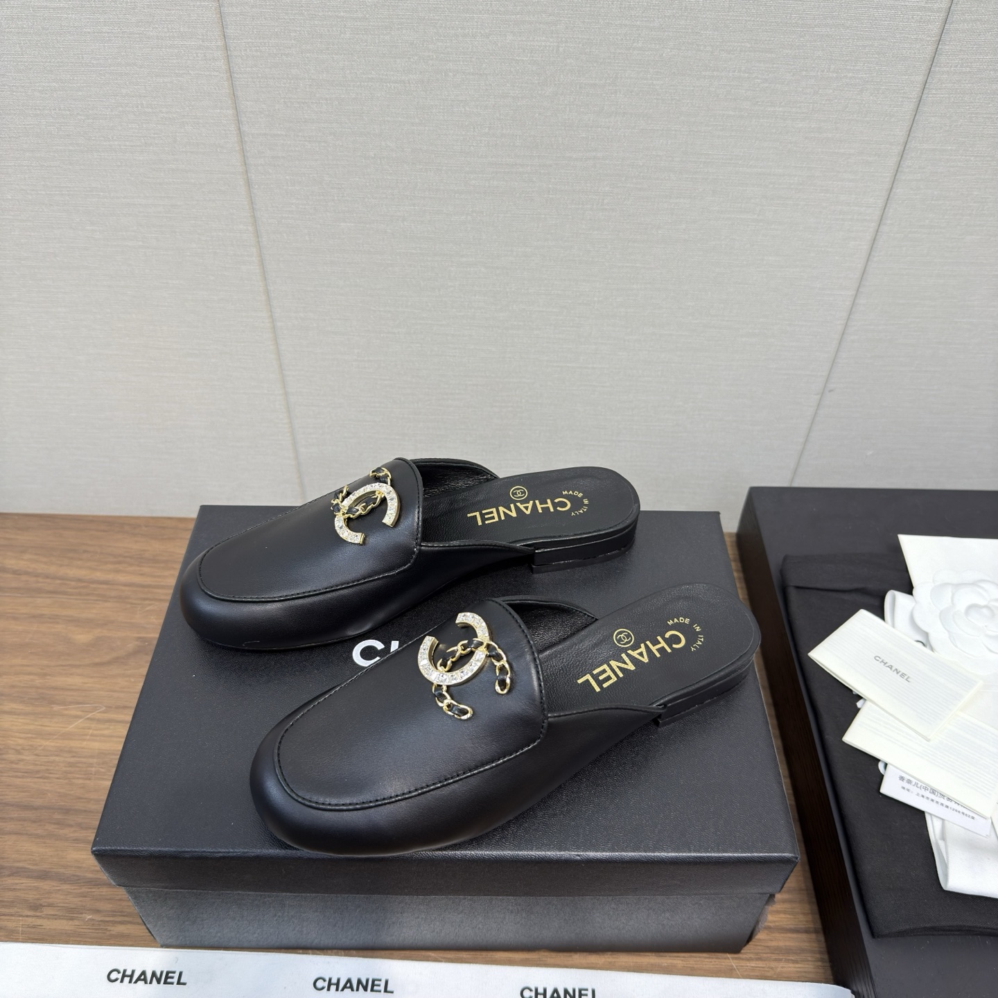 Chanel 샤넬 로퍼 뮬 신발