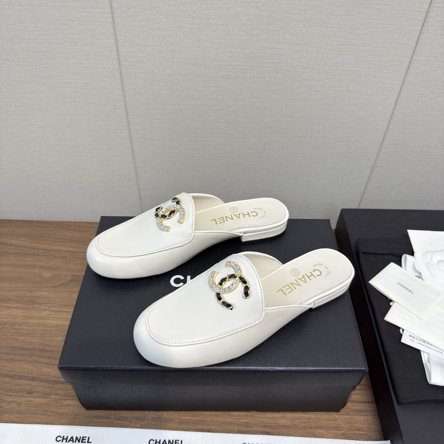 Chanel 샤넬 로퍼 뮬 신발