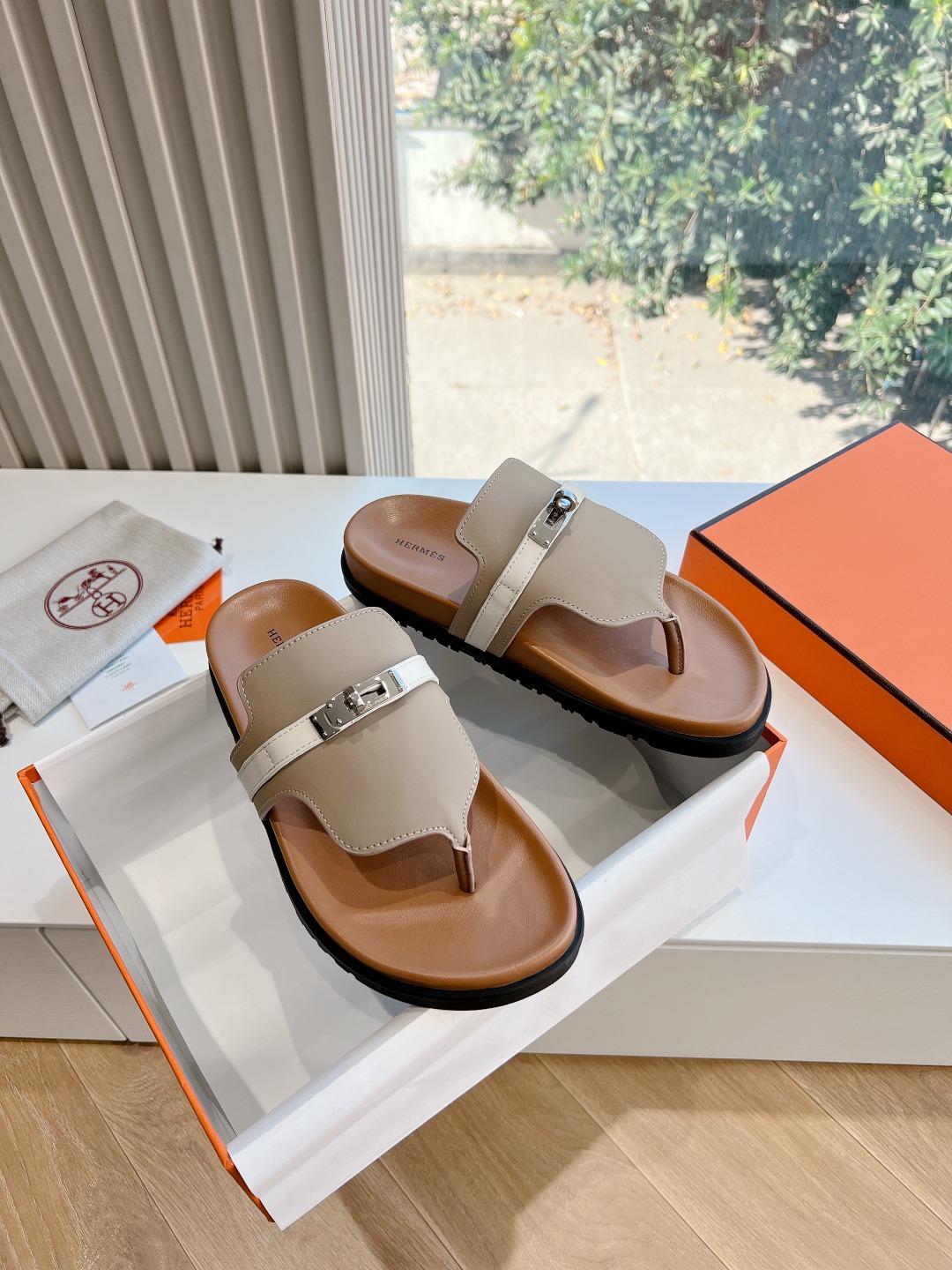 Hermes 에르메스 슬리퍼 샌들 신발