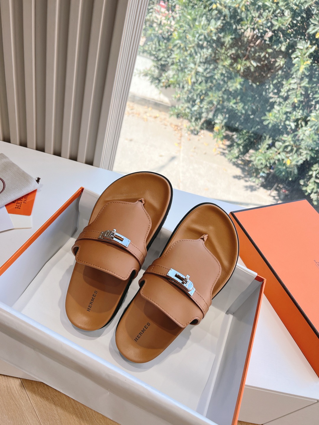 Hermes 에르메스 슬리퍼 샌들 신발